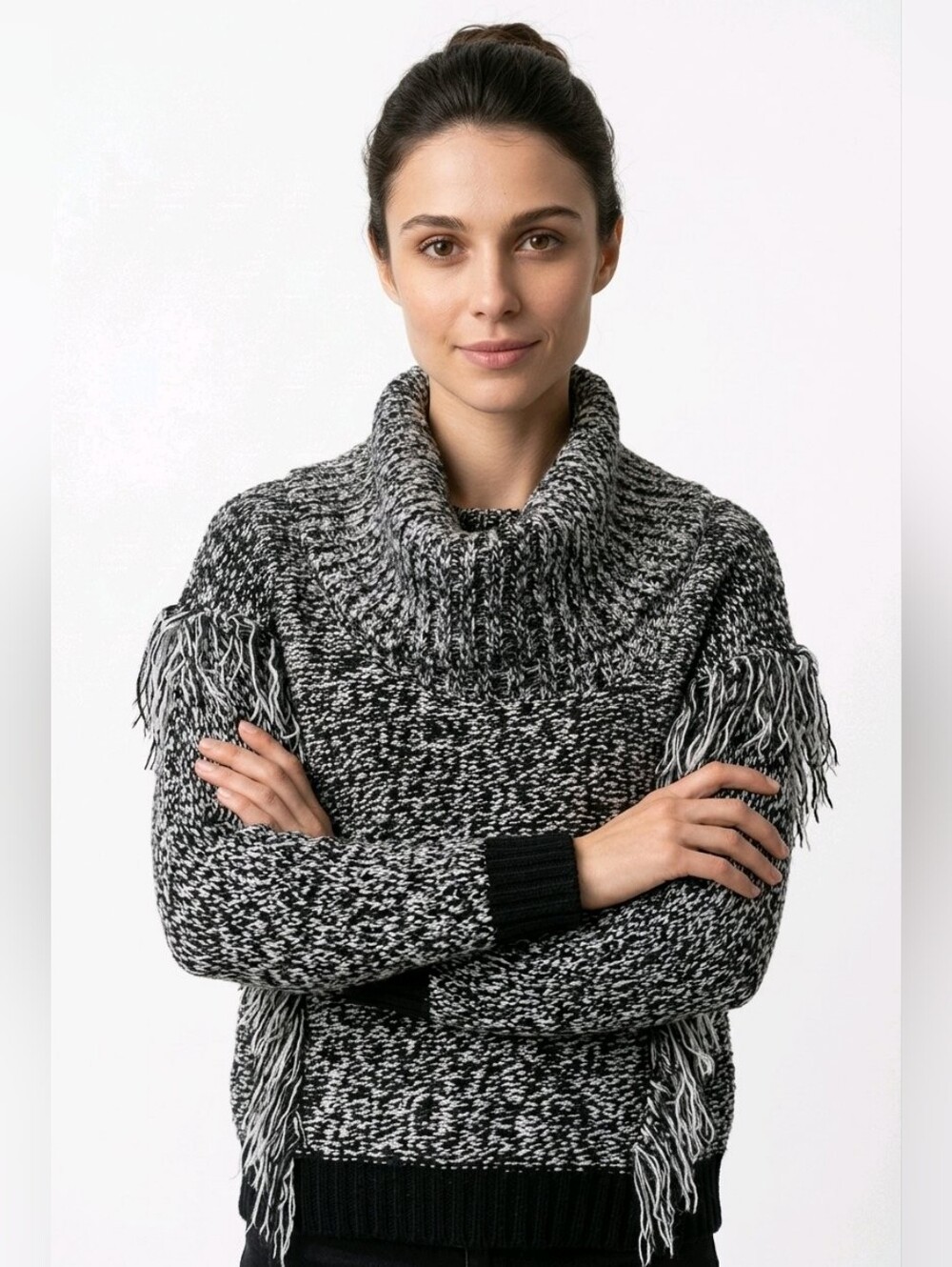High low sweater